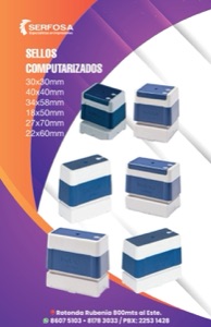 Sellos computarizados